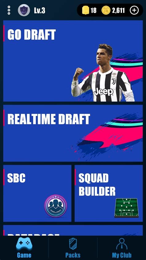 Choose which free pack to open. . Fifa 19 draft simulator